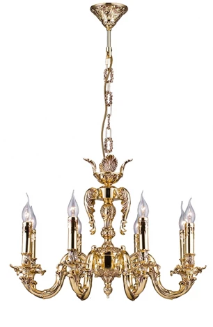 Подвесная люстра Dio D'Arte Vivaro E 1.1.8 CG (220V, на цепи, подсвечник, свеча)