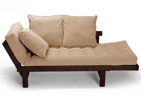 Кушетка Arsko Свен венге бежевый вельвет