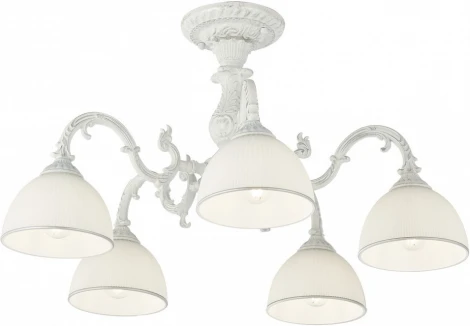 Потолочная люстра на штанге Arte Milano AM346410 346410/5 WT+SL (220V)