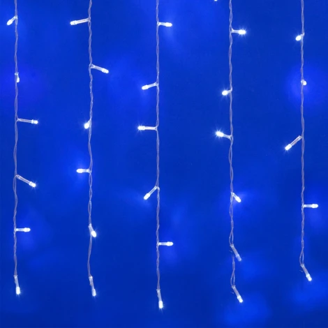 Занавес светодиодный, 3х2м. 160 светодиодов, белый свет Uniel ULD-C3020-160/DTA WHITE IP20