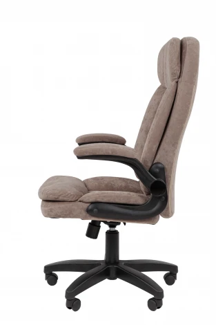 Кресло Chairman Home 533 Россия ткань S темно-бежевый 7193212