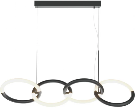 Подвесной светильник Maytoni Node MOD165PL-L40B3K (LED, 220V, на тросе, кольцо)