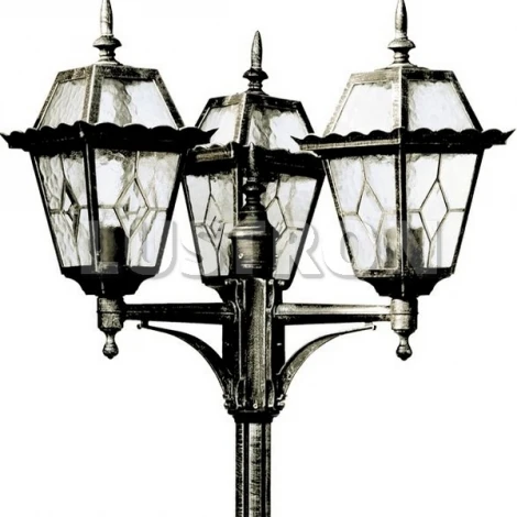 Наземный фонарь Arte Lamp Paris A1357PA-3BS