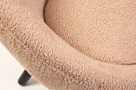 Кресло Garda Decor 48MY-2746 LPI (Черный/Бежевый)