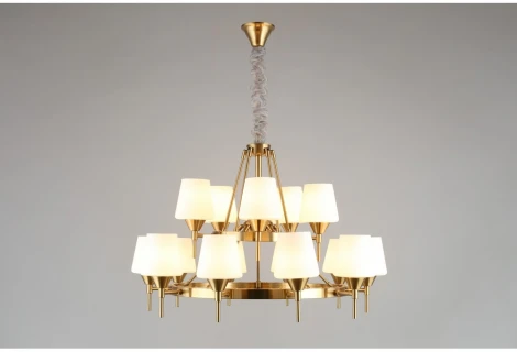 Подвесная люстра ярусная большая Aployt Lyus APL.840.03.15 (220V, на цепи)