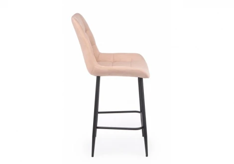 Барный стул Челси бежевый (zd 210) / черный 632555