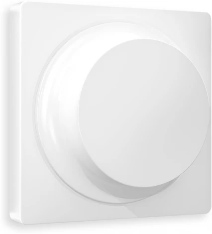 Лицевая панель Ambrella Volt ALFA (Белый глянец) для светорегулятора универсального QUANT AP1055