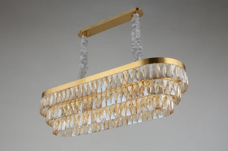 Подвесная люстра Francheska APL.837.03.12 Aployt (220V, хрусталь, на цепи)