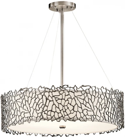 Подвесная люстра на штанге Silver Coral KL-SILVER-CORAL-P-B Kichler