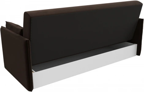 Диван-книжка Лига-018 (Коричневый/Микровельвет) Лига Диванов арт.117862