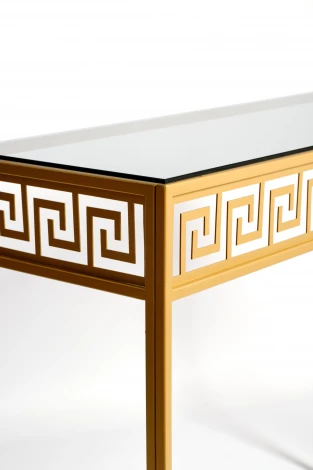 Консольный стол AllConsoles 1061-CG grey золотой