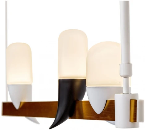 Подвесной светильник Loft IT Whisper 1028-3WH (LED, 220V, на тросе)