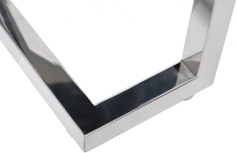 Журнальный стол Garda Decor KFG130 (Хром/Зеркальный)