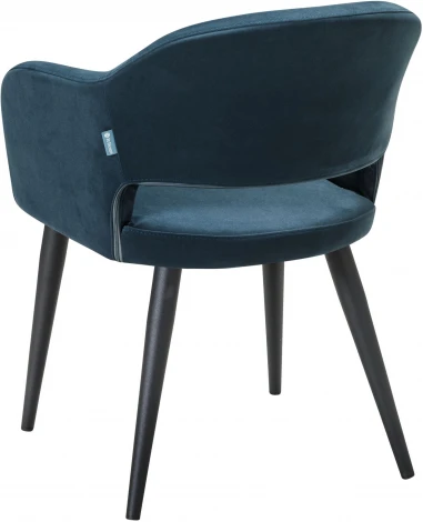 Кресло Oscar Diag blue/черный R-Home арт.410118160h_Diagblue_черн