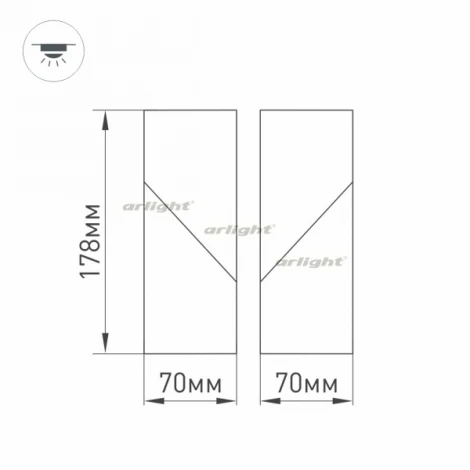 Накладной точечный светильник Arlight SP-TWIST-SURFACE 026770