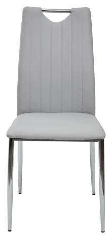 Обеденный стул M-City COMFORT 999 PU#613 светло-серый, экокожа