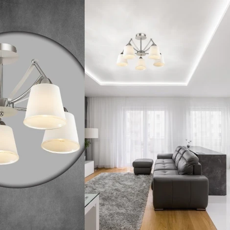 Потолочная люстра Lumion Hadrinna 3449/5C