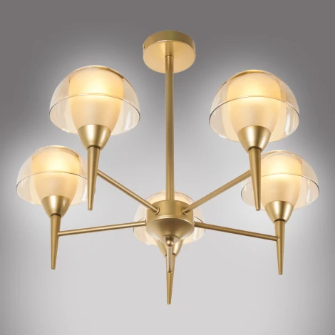 Потолочная люстра на штанге MyFar Silvia MR1300-5P (220V)