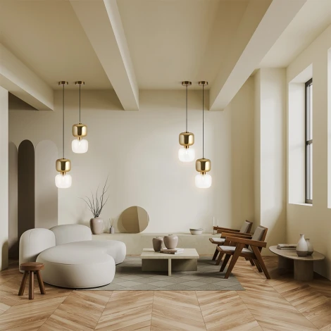 Подвесной светильник Lumen FR5215PL-01BS (220V, на проводе)