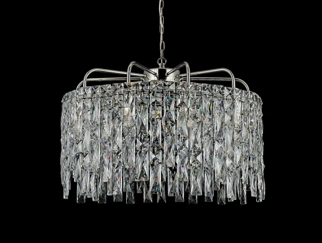 Подвесная люстра Newport Irma 1310/C nickel