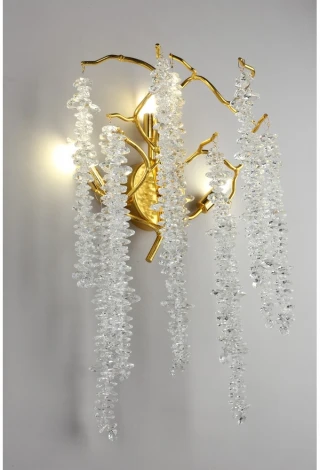 Бра Aployt Viktorayn APL.844.01.03 (220V, хрусталь, подвески, ветки)