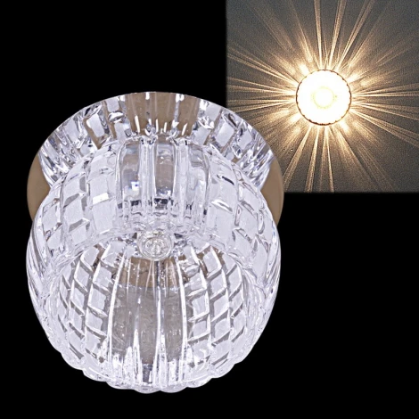 Встраиваемый точечный светильник Reluce 08148-9.0-001H G9 CR+WT (220V, круглые)