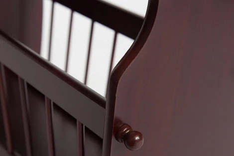 Журнальный столик с газетницей SR-0939-3 Бежевая ткань (NTV-04), Cherry/вишня (дерево)