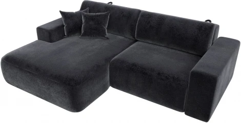 Диван угловой Лига-036 НПБ Классик левый угол Лига Диванов (Велюр) арт.127743L