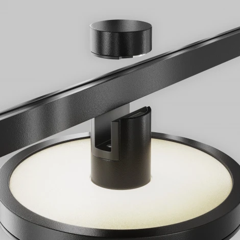 Трековый светильник магнитный 4000K 7Вт Maytoni Plato TR152-1-7W4K-B (LED, 24V, круглые)