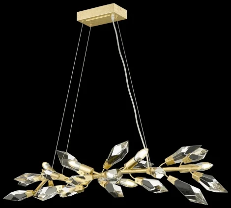 Подвесной светильник Wertmark Casandra WE111.06.423 (220V, на тросе, лепестки, ветки)