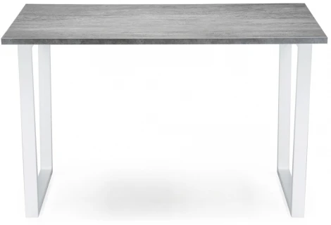 Стол Notta Лота Лофт 120 25 мм бетон / белый матовый 489669