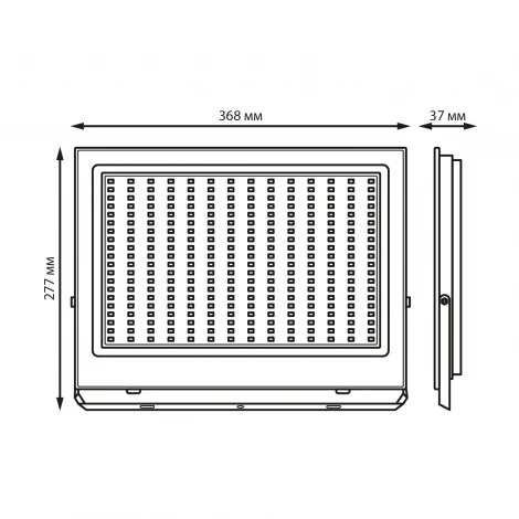 Прожектор уличный светодиодный Gauss GFD008