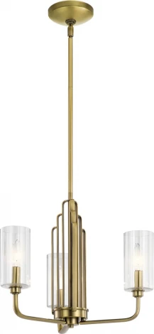 Потолочная люстра на штанге Kichler Kimrose QN-KIMROSE3-BNB (220V)