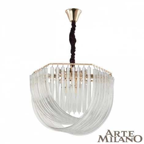 Подвесная люстра Arte Milano S.97378.D600.H430.E14.9 G (220V, на цепи, круглые)