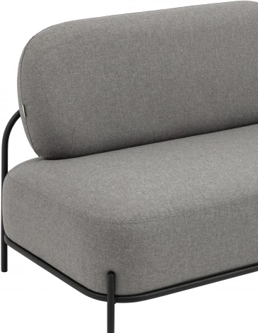 Диван Stool Group Стоун рогожка серый УТ000036924