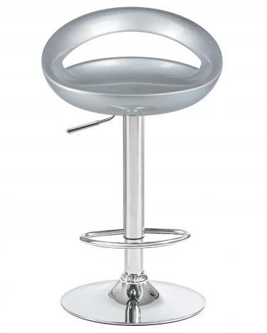 Набор 2 шт стул барный DOBRIN DISCO (серебряный)