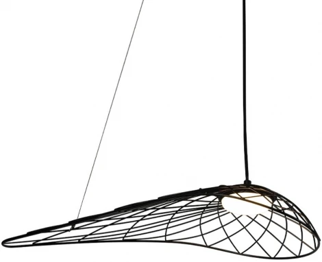 Подвесной светильник Loft It Tressage 10127/590 Black (LED, 220V, на тросе, листья, плетеные)