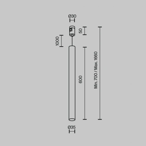 Трековый светильник светодиодный, магнитный модульный 5W 24V Maytoni Focus Led TR156-1-5W3K-PT (круглые)