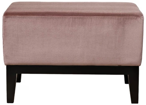 Пуфик Garda Decor STELLA-60-VELV SIREN (Черный/Сиреневый)