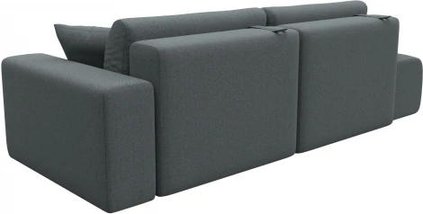 Диван прямой Лига-036 НПБ Модерн подлокотник справа Лига Диванов (Рогожка) арт.124221