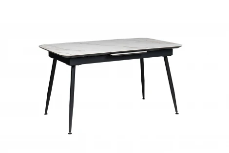 Стол Месси раздвиж. 120-150 Керамогранит Светлый Мрамор