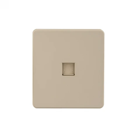 Розетка компьютерная RJ45 кат6 с/у шелк Kranz Round KR-78-0724-7