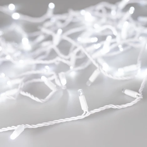 Светодиодная гирлянда ARD-STRING-CLASSIC-1000-WHITE-100LED-PULSE White (230V, 7W) (IP65)