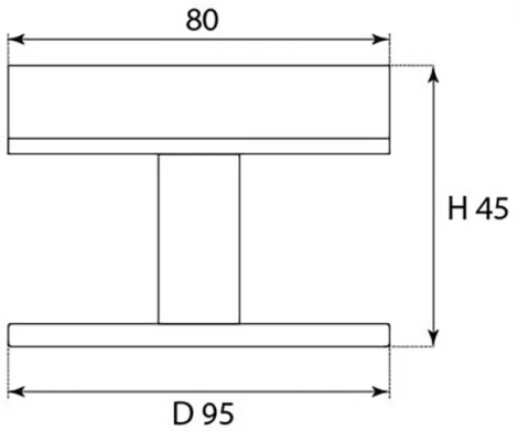 Адаптер к треку для светильников IT02-006, IT02-011 Italline IT08-8017 black