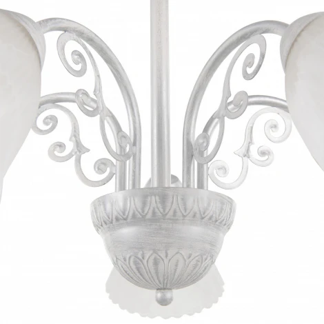 Подвесная люстра Arte Milano Amalfi-8544 338544/5 WT+SL (220V, на цепи)