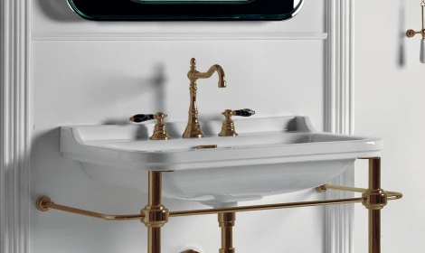 Раковина Kerasan Waldorf 4142 с 3 отверстиями