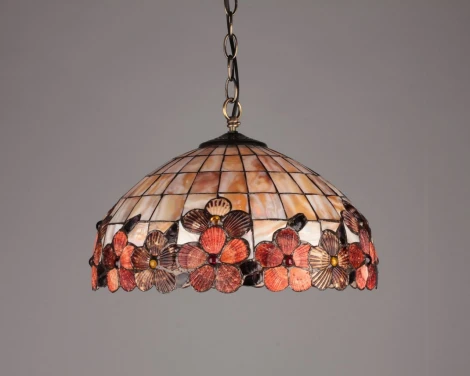 Подвесной светильник Omnilux Avanca OML-80603-03 (220V, на цепи, цветы)