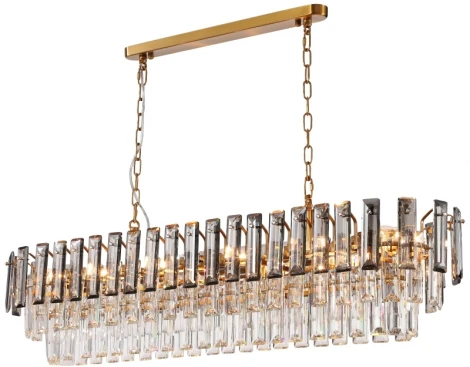 Подвесная люстра Ton 2159/05/12PL Stilfort (220V, хрусталь, на цепи)