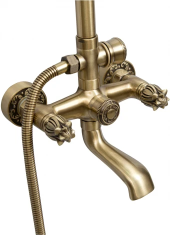 Душевая стойка Bronze de Luxe Florence 10131 для ванны с душем