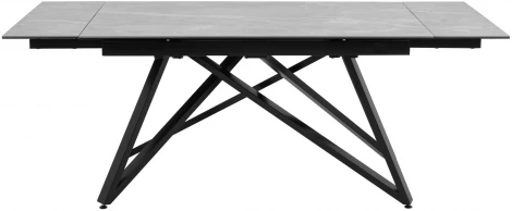 Стол обеденный Stool Group Канкун раскладной 140-180*90 керамика серый УТ000036966